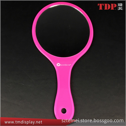 Manufacturer Pink Acrylic Make up Mirror, Acrylic Cosmetic Mirror
